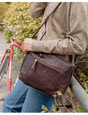 Leather cross bag BIBA Sylva