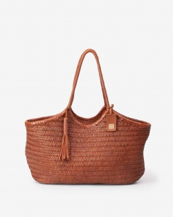 Leather shoulder bag BIBA...