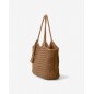 Leather shoulder bag BIBA Perkins
