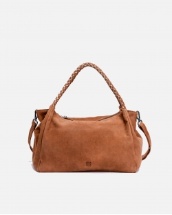 Leather handbag BIBA Avon