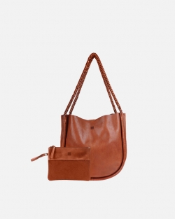 Leather shoulder bag BIBA...