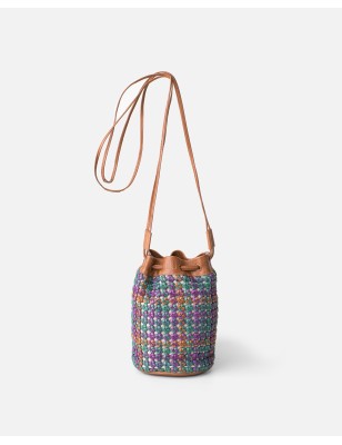 Leather cross bag Ouray Cream | BIBA Shops