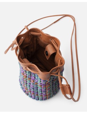 Leather cross bag Ouray Cream | BIBA Shops