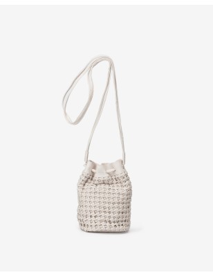 Leather cross bag Ouray Cream | BIBA Shops