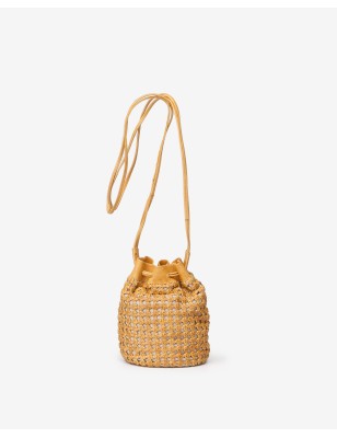 Leather cross bag Ouray Cream | BIBA Shops