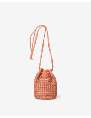 Leather cross bag Ouray Cream | BIBA Shops