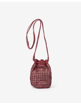 Leather cross bag Ouray Cream | BIBA Shops