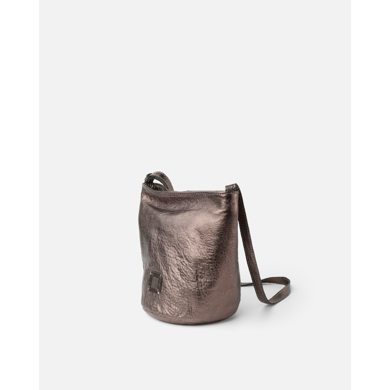 Bandolera BIBA Chester Smog de pell