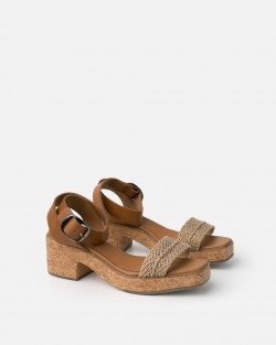 Leather sandal BIBA Blake