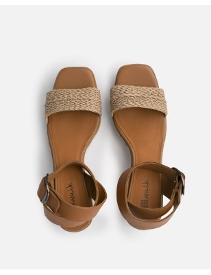 Leather sandal BIBA Blake