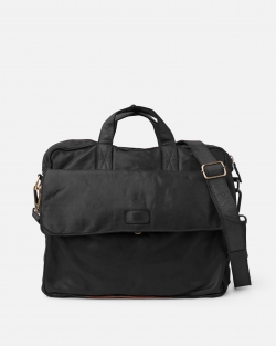 Leather briefcase BIBA Alex