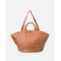 Leather shoulder bag BIBA Lewisburg Bricks