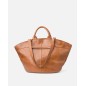 Leather shoulder bag BIBA Lewisburg Bricks