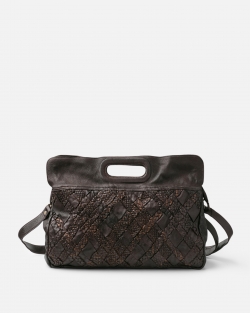 Leather shoulder bag BIBA...