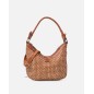 Leather shoulder bag BIBA Kansas Blink