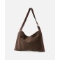 Leather shoulder bag BIBA Beaver