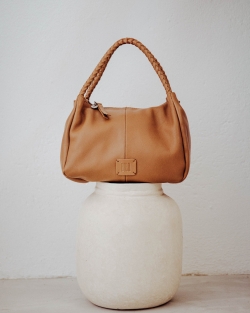 Leather handbag BIBA West Avon