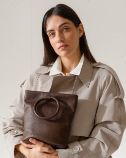 Leather handbag BIBA Oasis
