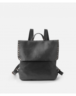 Leather backpack BIBA Orange B
