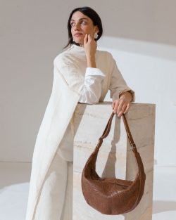 Leather shoulder bag BIBA...