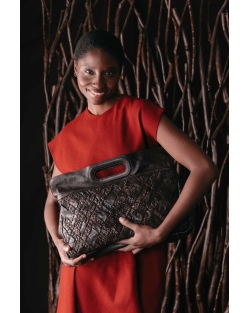 Leather shoulder bag BIBA...