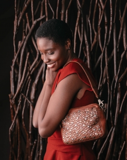 Leather cross bag BIBA...