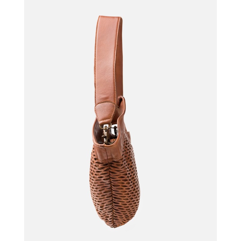 Leather shoulder bag BIBA Doty