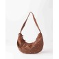 Leather shoulder bag BIBA Hill