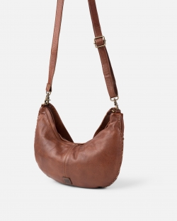 Leather shoulder bag BIBA Hill