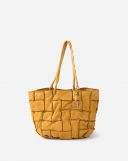 Leather shoulder bag BIBA Oley