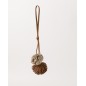 Leather keychain BIBA Connecticut