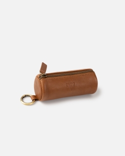 Leather keychain BIBA...