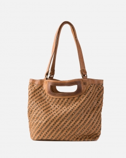 Leather shoulder bag BIBA...