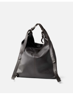 Motxilla de pell Orleans Out Marró Fosc | BIBA Shops