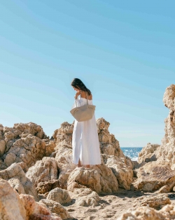 Leather shoulder bag BIBA...