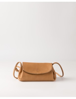 Bandolera de pell Isle Negre | BIBA Shops