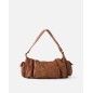 Bolso de hombro BIBA Keno Crazy de piel