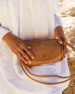 Leather cross bag BIBA Isle