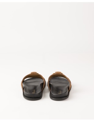 Sandalia de piel Sunrise Suede Cuero | BIBA Shops