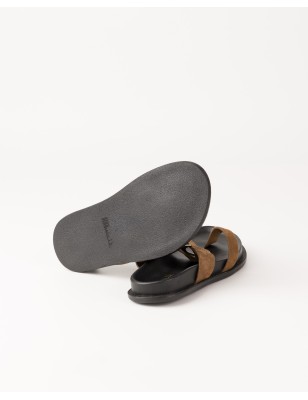 Sandàlia de pell Sunrise Suede Cuir | BIBA Shops