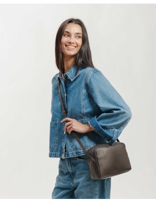 Leather cross bag BIBA Atlanta Out