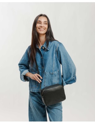 Leather cross bag BIBA Atlanta Out