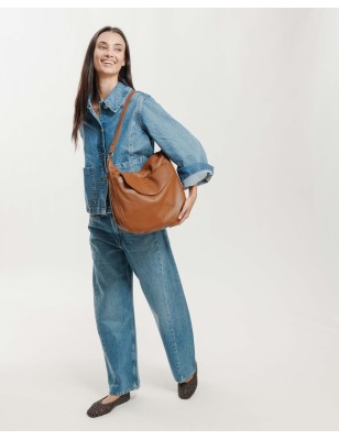 Bossa d'espatlla de pell Jersey X Cuir | BIBA Shops