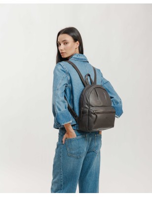 Leather backpack Jersey X Black | BIBA Shops