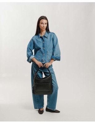 Leather backpack Orleans Out Dark Brown | BIBA Shops
