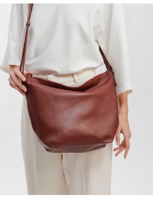 Bandolera BIBA Utah Cream Out de pell