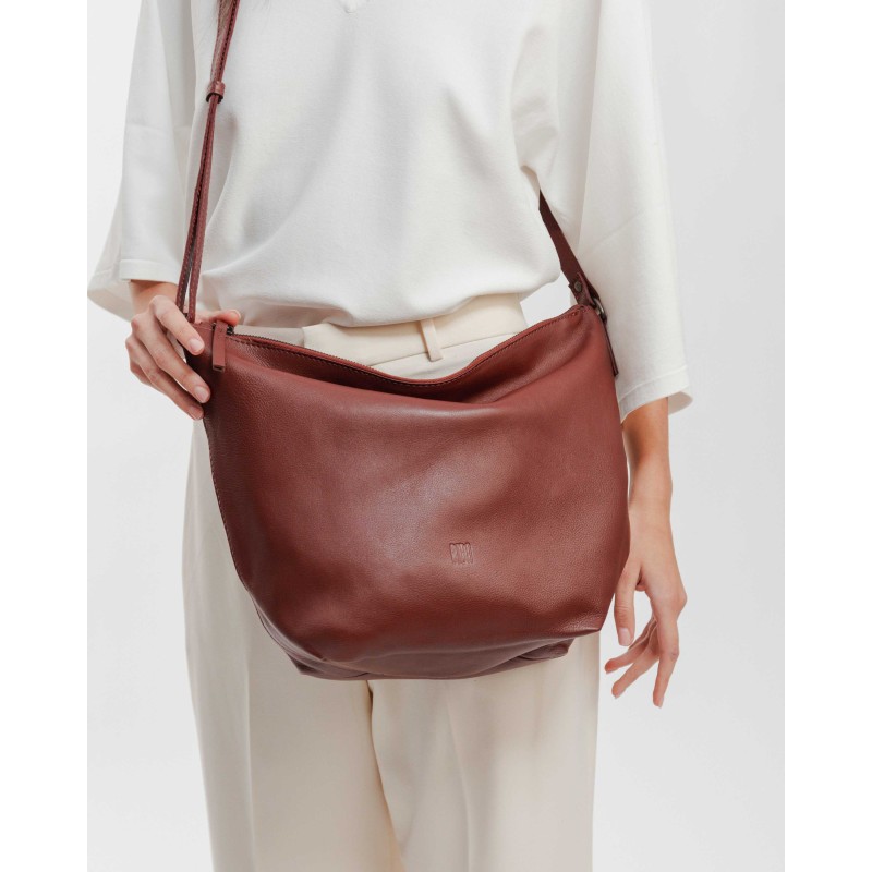 Bandolera BIBA Utah Cream Out de pell