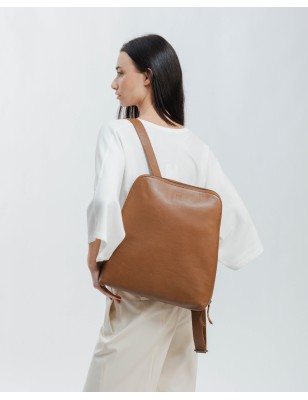 Motxilla de pell Out Negre | BIBA Shops