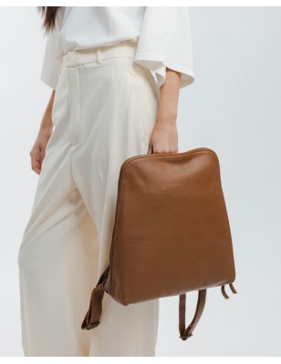 Leather backpack Out Black | BIBA Shops
