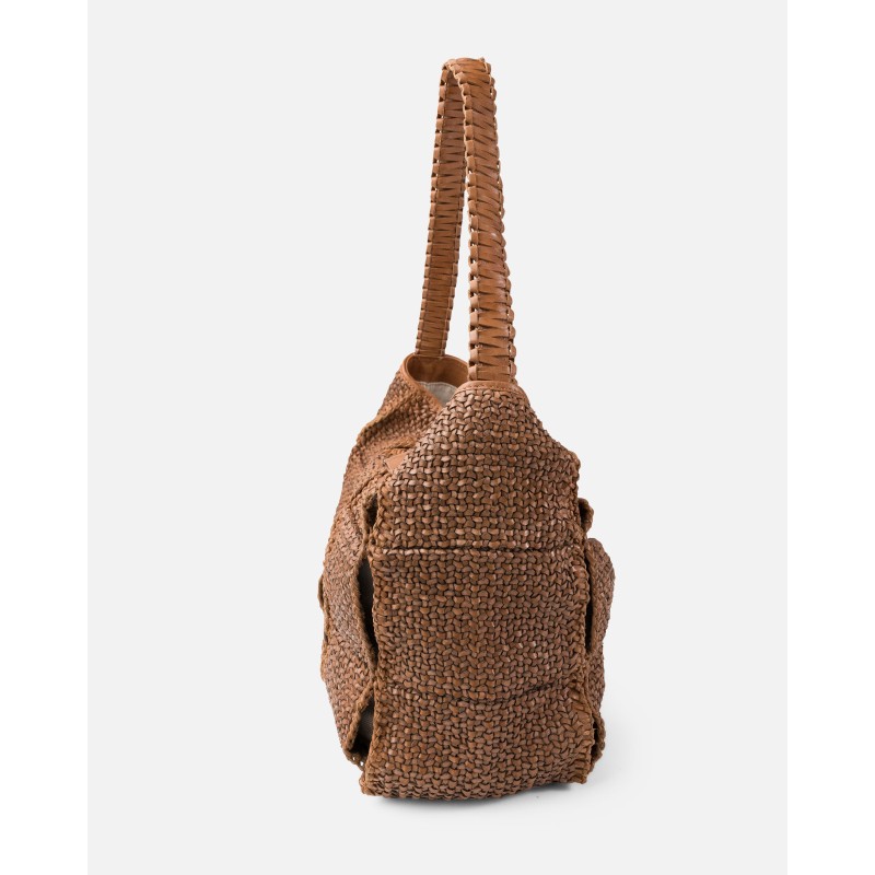 Leather shoulder bag BIBA Kenett